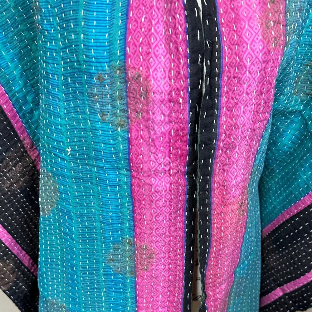 Colorful Striped Scarf - Picture 3 of 3